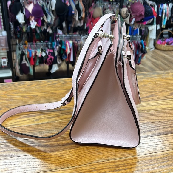 KATE SPADE | Wellesley Durham pink pebbled leather shoulder/satchel hand bag - Picture 8 of 14